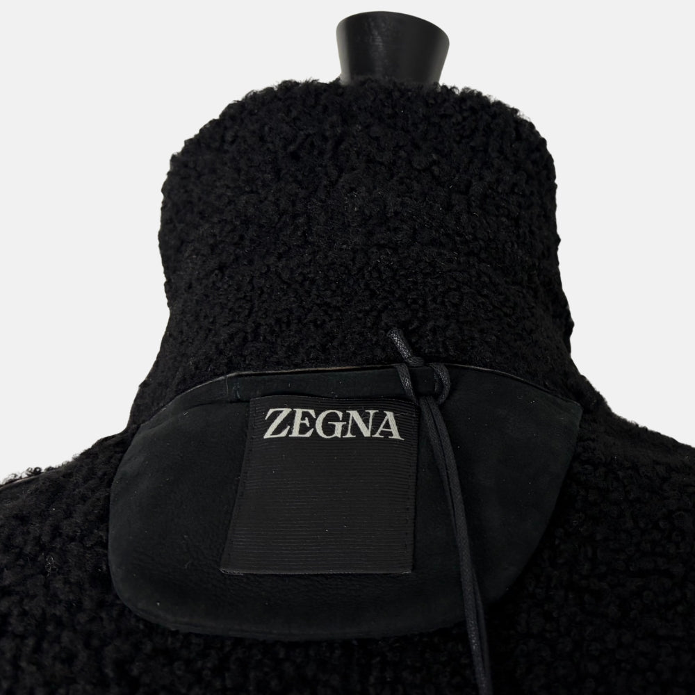 Black Shearling Jacket