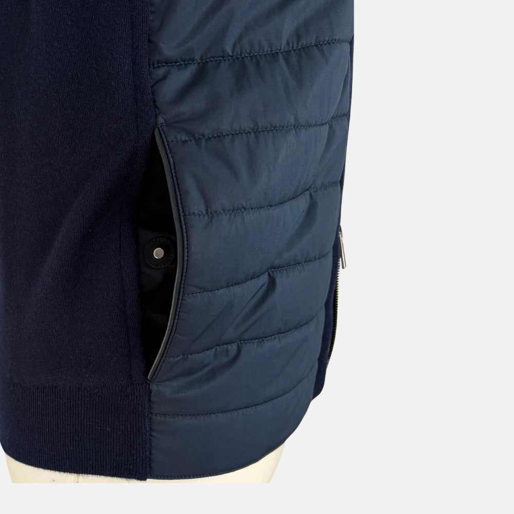 Navy Cashmere Vest