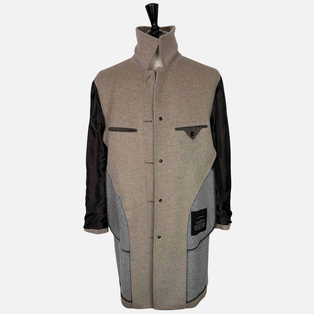 Greige Oasi Cashmere Coat