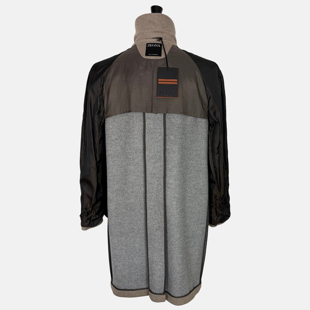 Greige Oasi Cashmere Coat