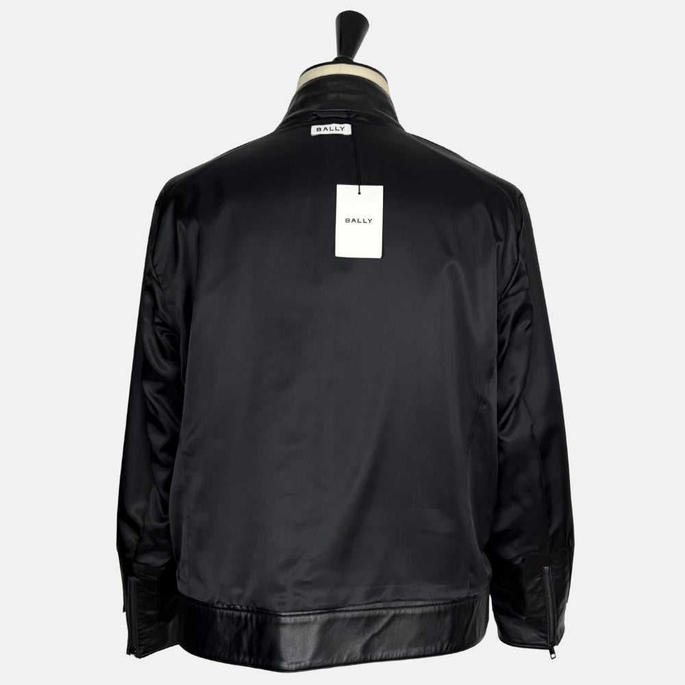 Black Leather Biker Jacket