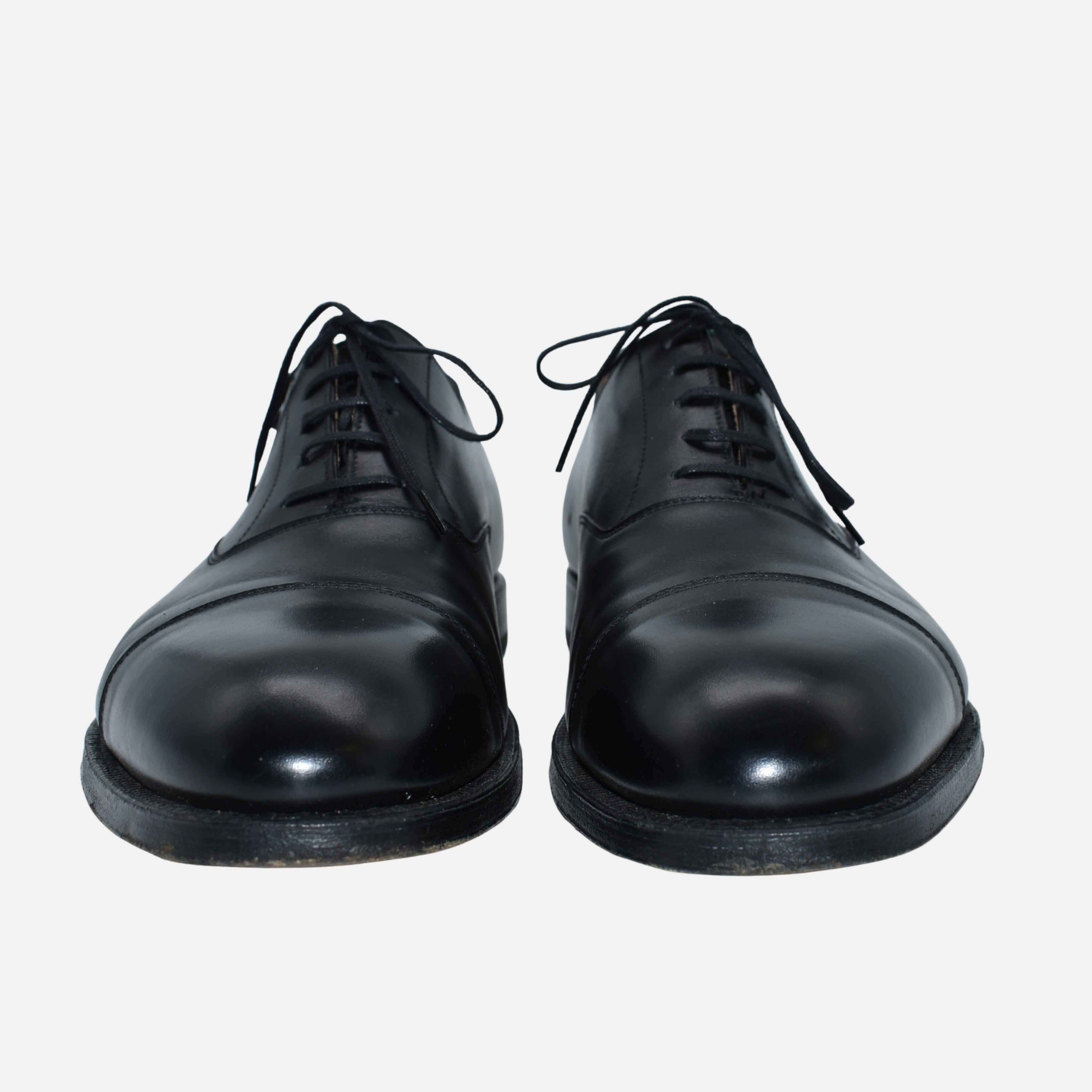 Black Shoes made of Leather (EU 42,5)