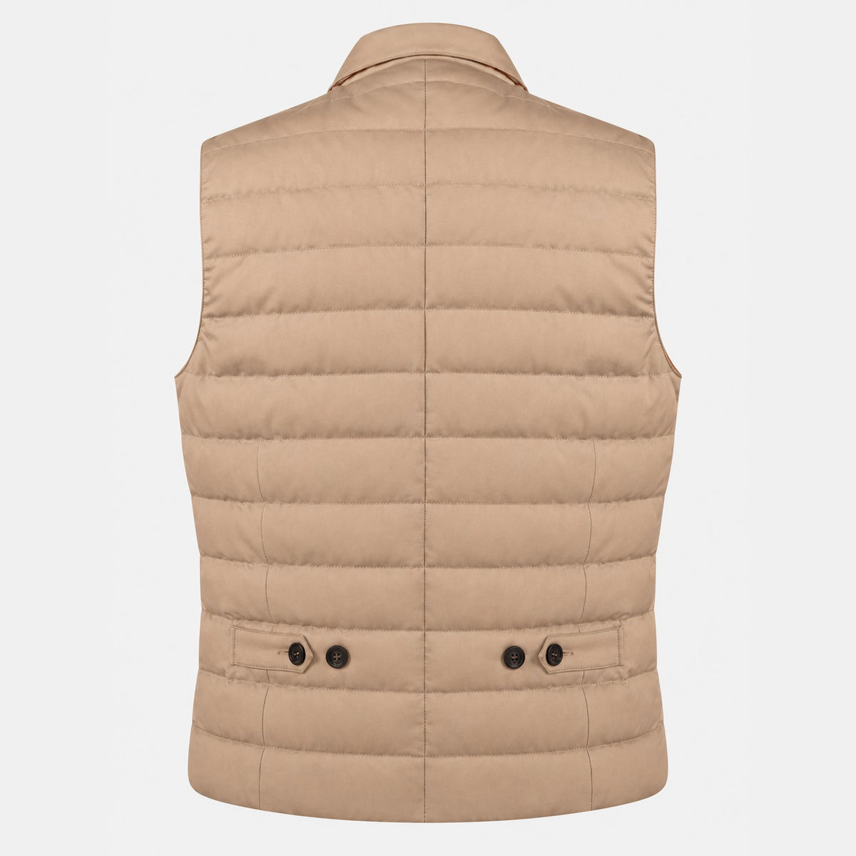 Down Gilet Beige