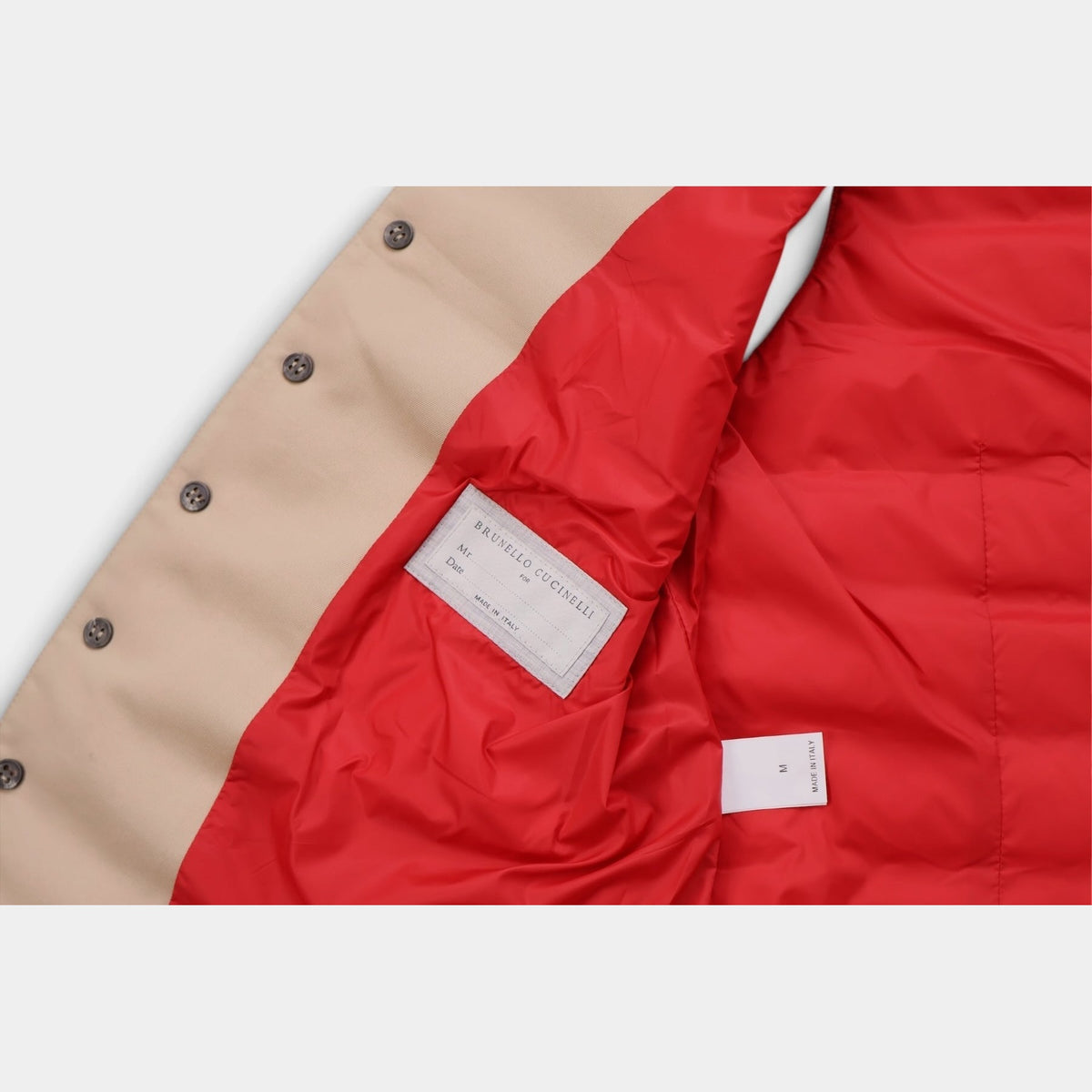 Down Gilet Beige