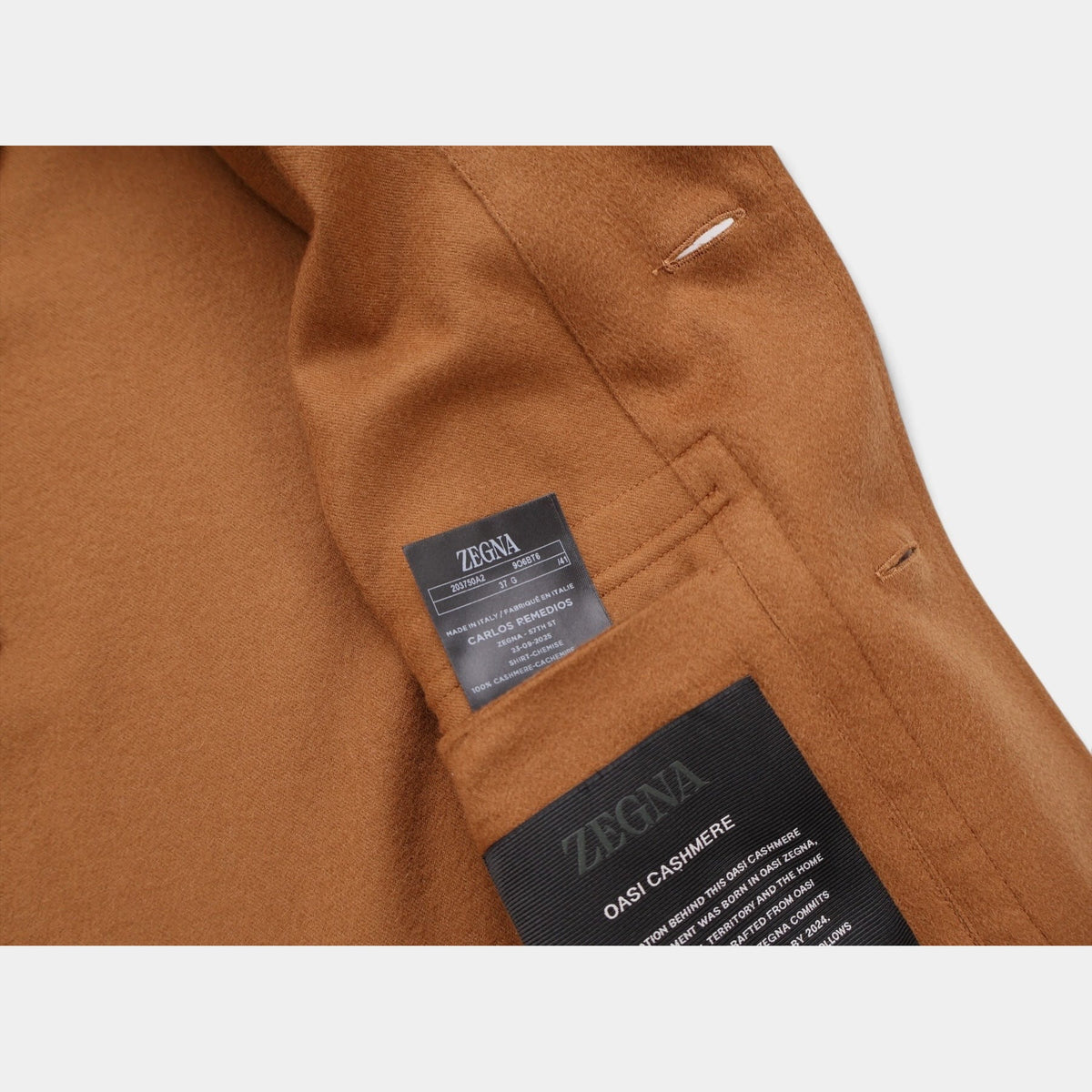 Oasi Cashmere Alba Overshirt Foliage