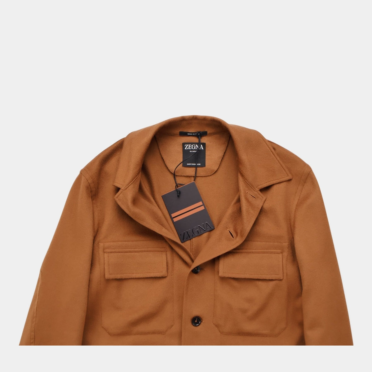 Oasi Cashmere Alba Overshirt Foliage