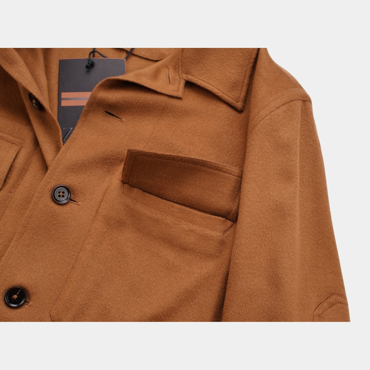 Oasi Cashmere Alba Overshirt Foliage