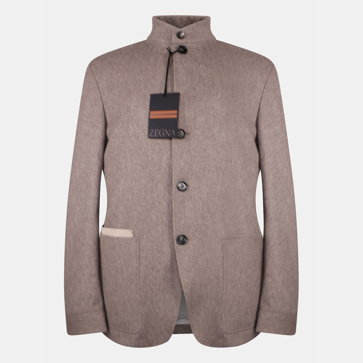 Zegna 15-mil-15 Merino Il Conte Jacket Beige (EU 48)