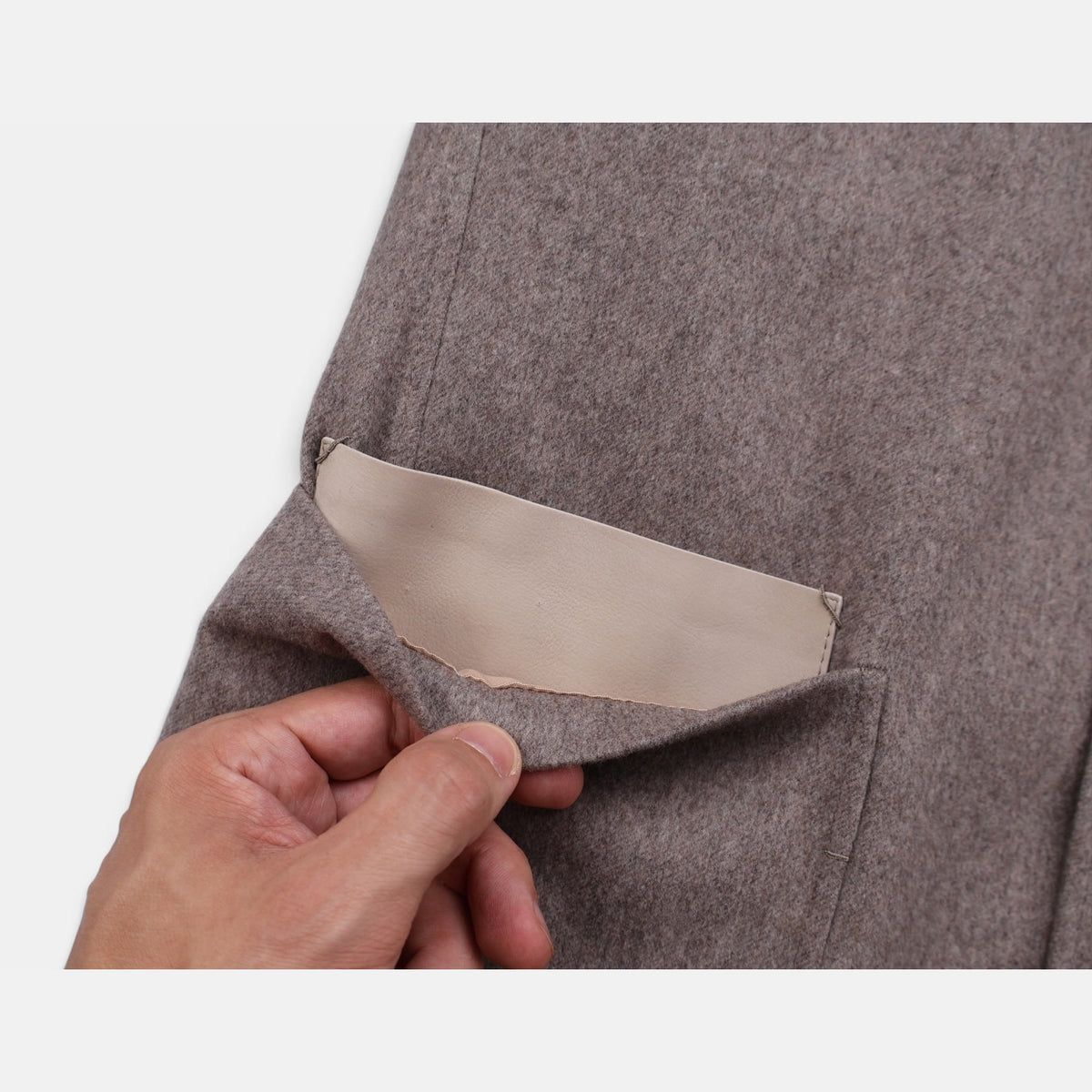 Zegna 15-mil-15 Merino Il Conte Jacket Beige (EU 48)
