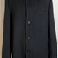 Black Coat made of Wool/Cashmere