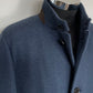 Blue Coat made of Cashmere/Nylon