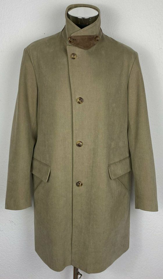 Light Olive Coat made of Cotton (48/US 38R)