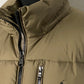 Dark Taupe Down Jacket made of Polyester