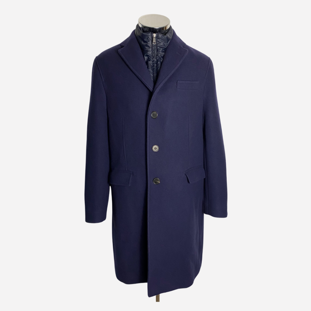 Navy Coat made of Wool (EU 52)