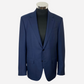 Navy Blue Suit with Green Stripes made of Wool