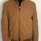 Brown Bomber Jacket made of Nubuk Leather