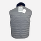 Navy Blue Down Vest made of Cashmere