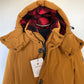 Yellow Down Parka made of Polyester