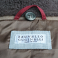 Brown Coat made of Cashmere with detachable Shearling Collar