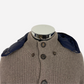 Grey Down Jacket made of Cashmere