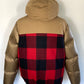 Brown/Red Jacket made of Wool/Nylon