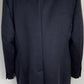 Navy Coat made of Cashmere/Silk