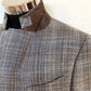 Blue/Grey Blazer made of Cashmere/Wool/Silk