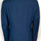 Blue Patterned Blazer made of Silk/Linen