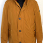 Yellow Down Parka made of Polyester