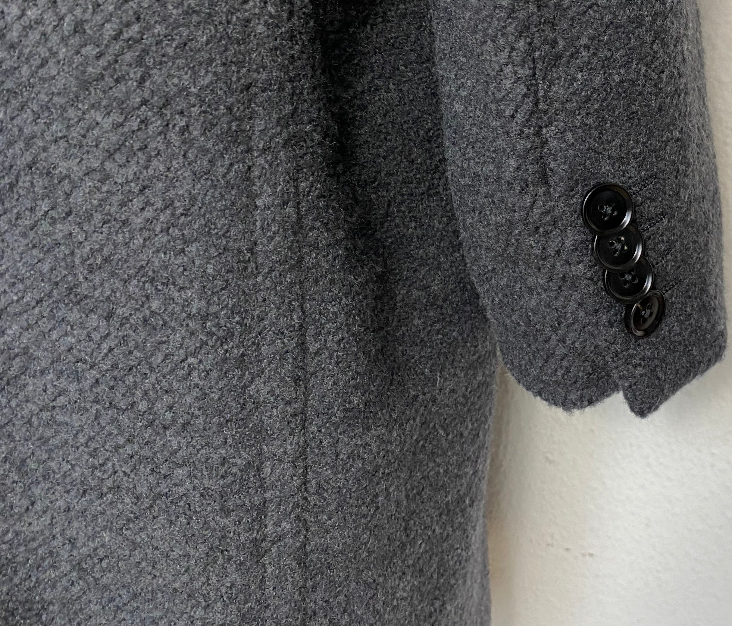 Anthracite Coat made of Wool/Cashmere/Nylon (EU 48)