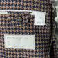 Brown/Navy Patterned Blazer made of Wool/Cashmere
