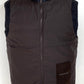 Dark Navy Vest made of Wool/Silk