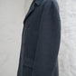 Dark Blue Pea Coat made of Baby Cashmere