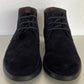 Dark Blue Chukka Boots made of Suede