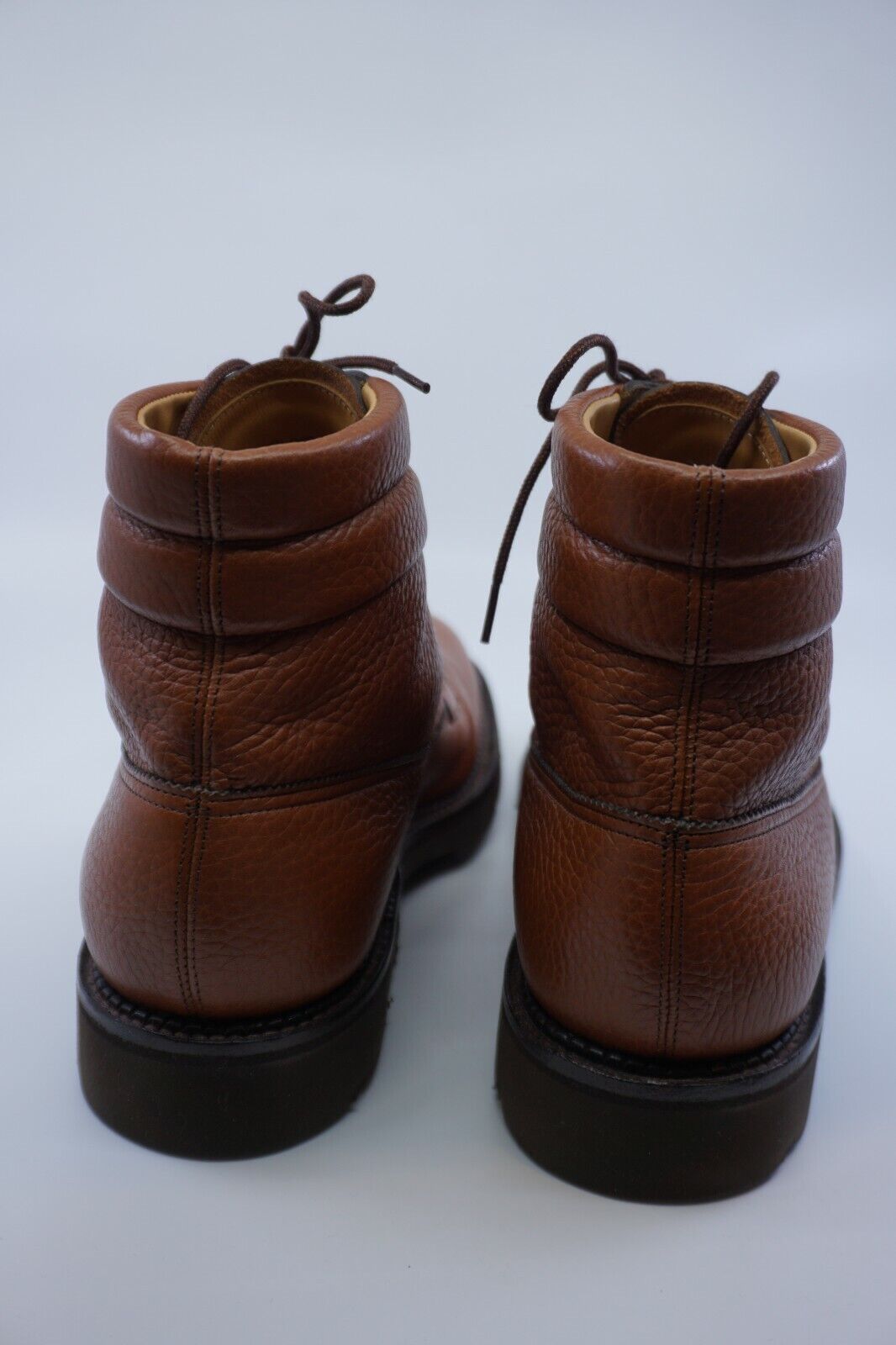 Tan Boots made of Leather