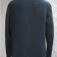Dark Blue Pea Coat made of Baby Cashmere
