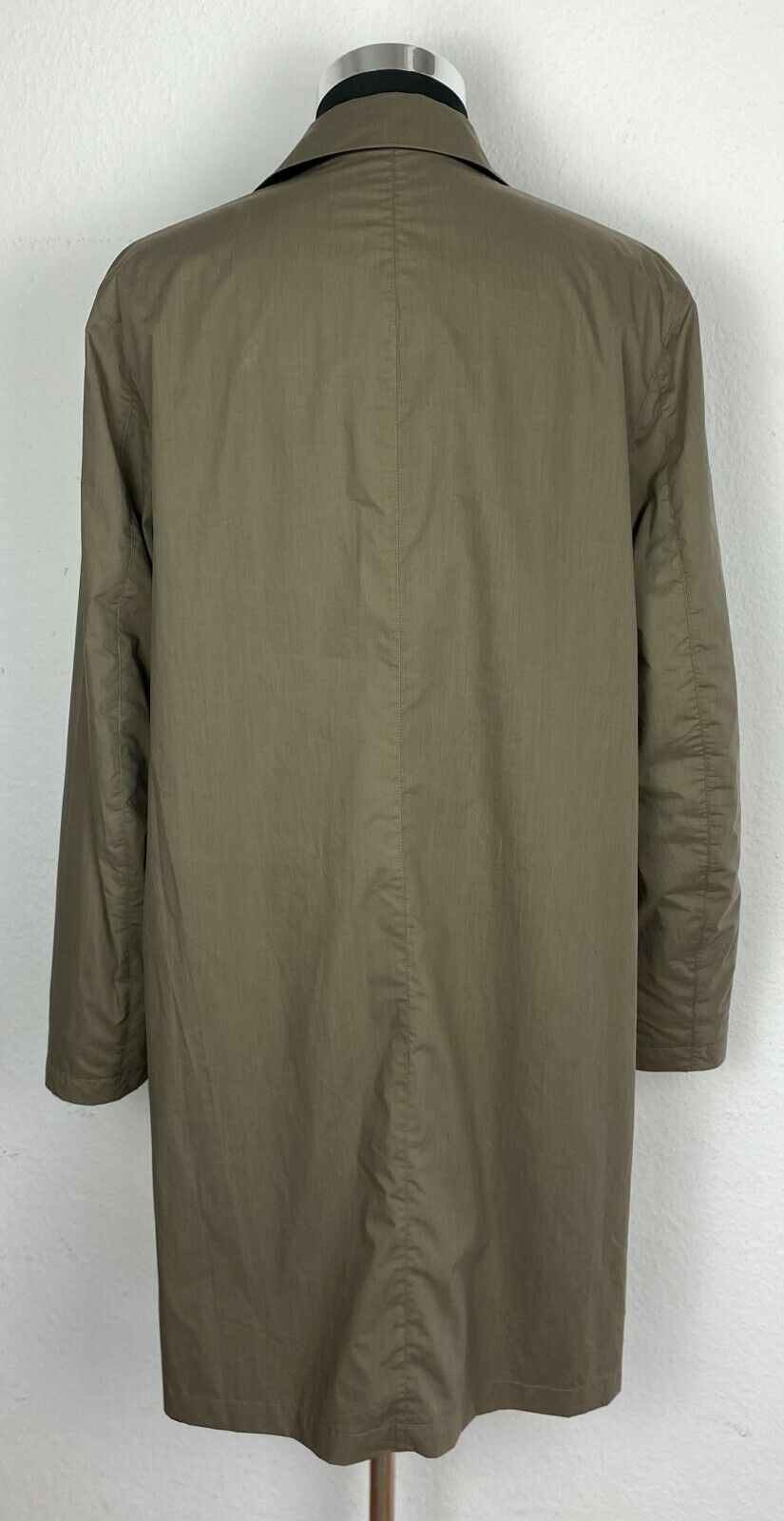 Z Zegna - Khaki-Oliv/Navy Reversible Coat made of Cotton/Polyester