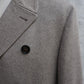 Grey/Beige Peacoat made of Cashmere