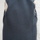 Dark Blue Pea Coat made of Baby Cashmere