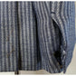 Blue/Grey Blazer made of Silk/Wool/Linen