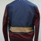 Multicolored Blouson made of Wool/Leather
