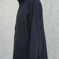 Navy Blue Parka Jacket made of Wool/Cashmere and Polyester
