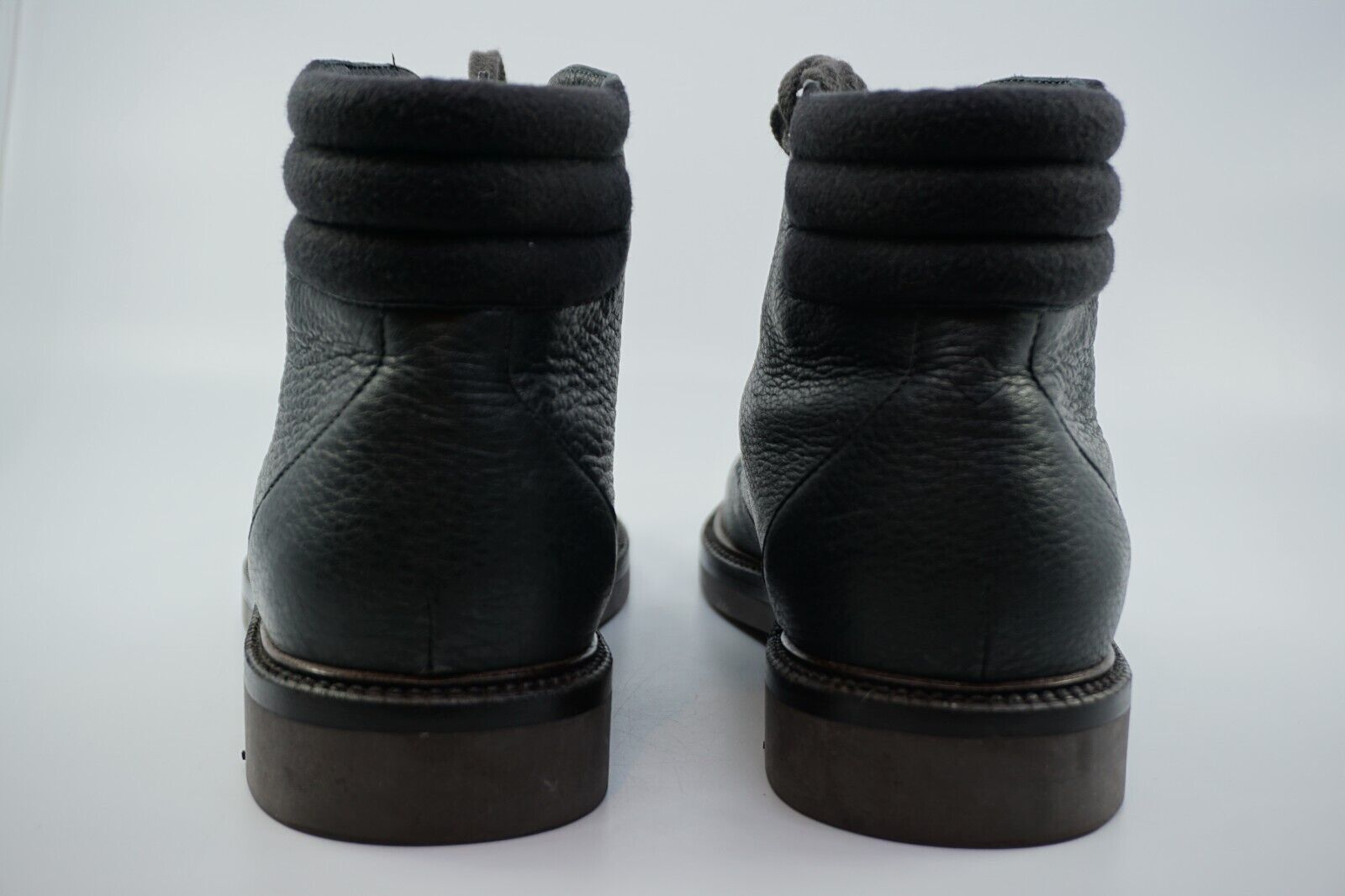 Brown "Icer Walk" Boots made of Leather/Cashmere