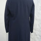 Navy Blue Overcoat made of Wool/Cotton