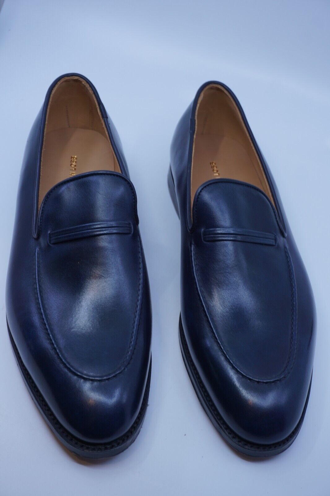 Navy Penny Loafer made of Leather (EU 42)